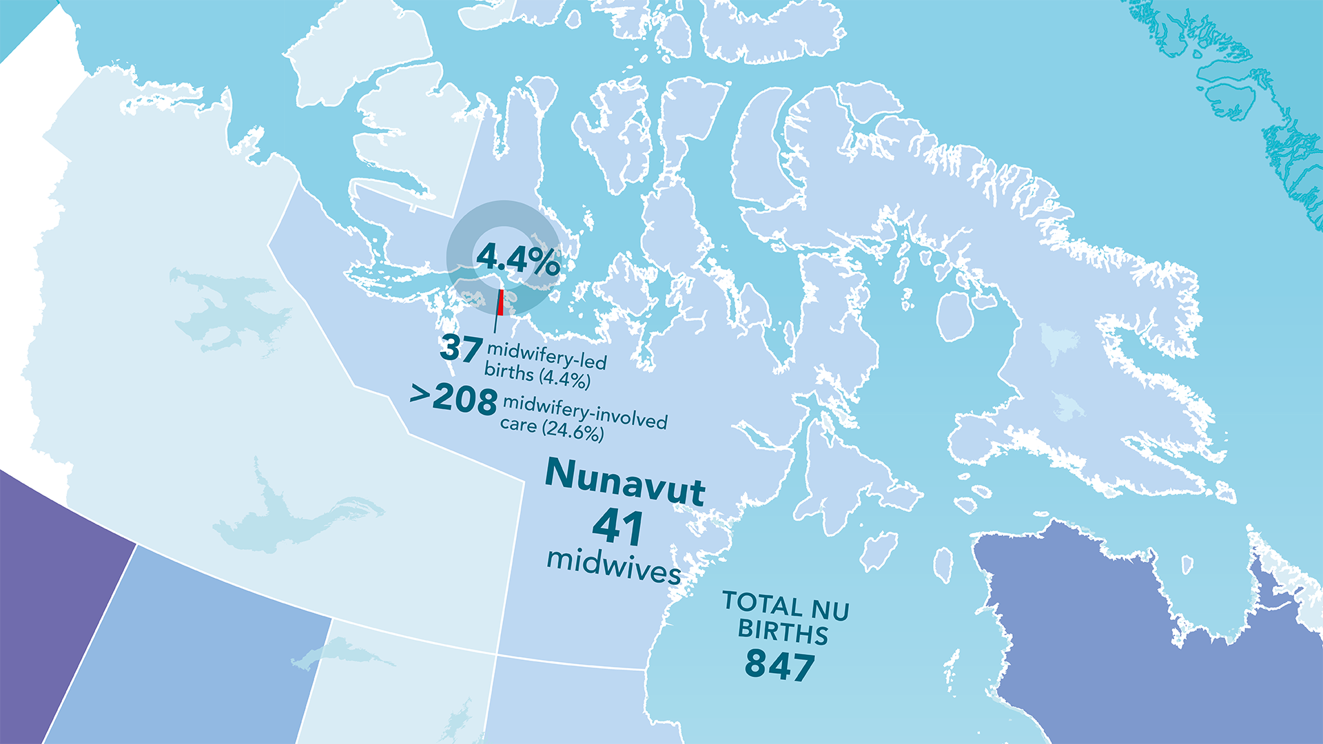Midwifery Map Nunavut