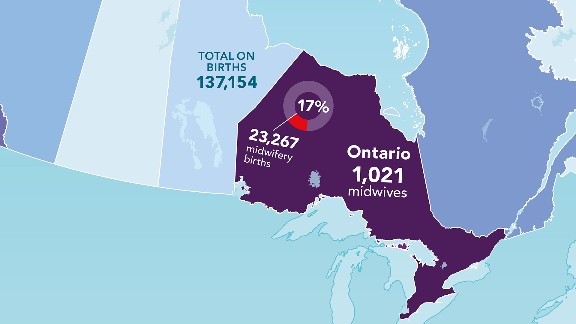 Midwifery Map Ontario