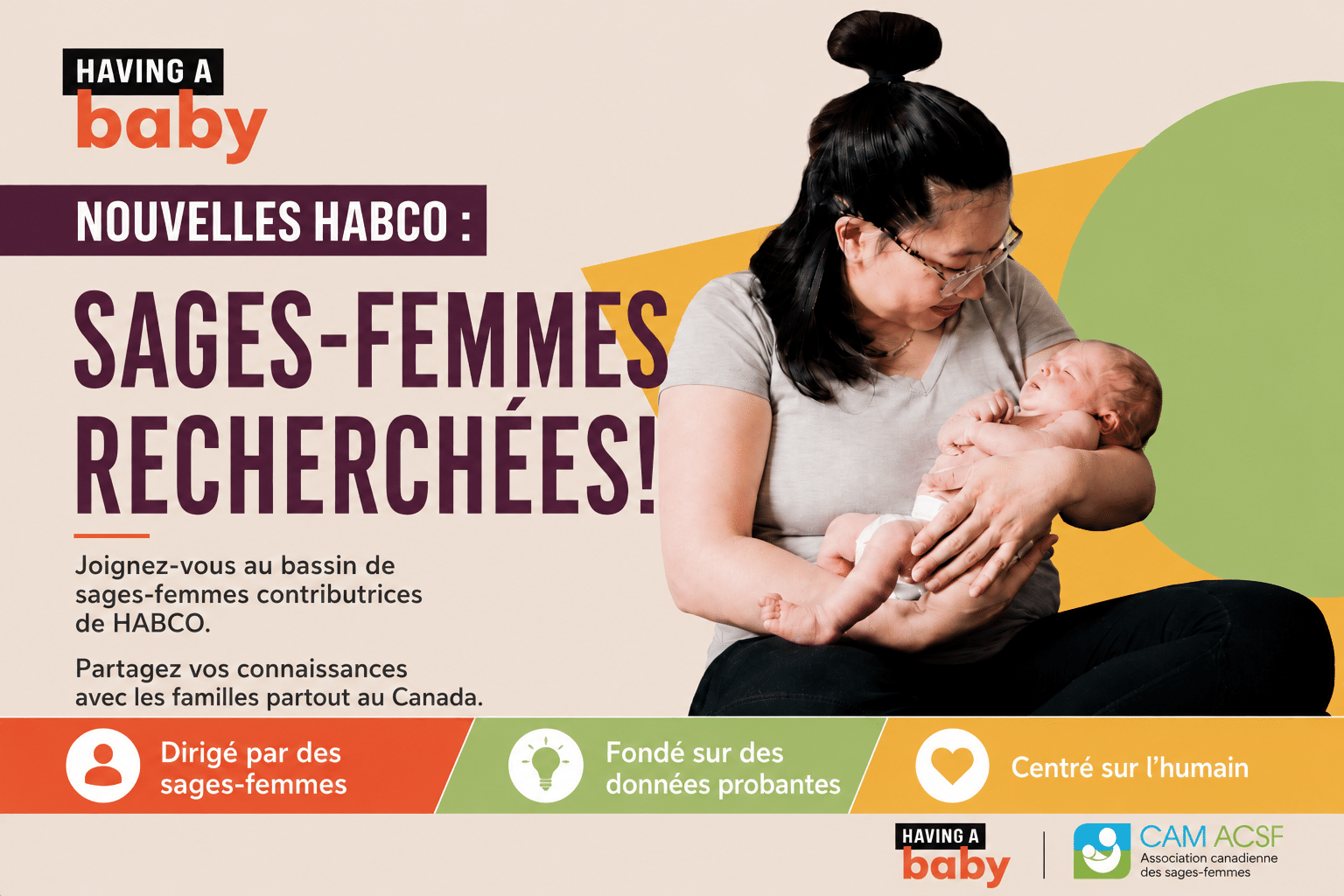 Nouvelles HABCO : sage-femmes recherchées!