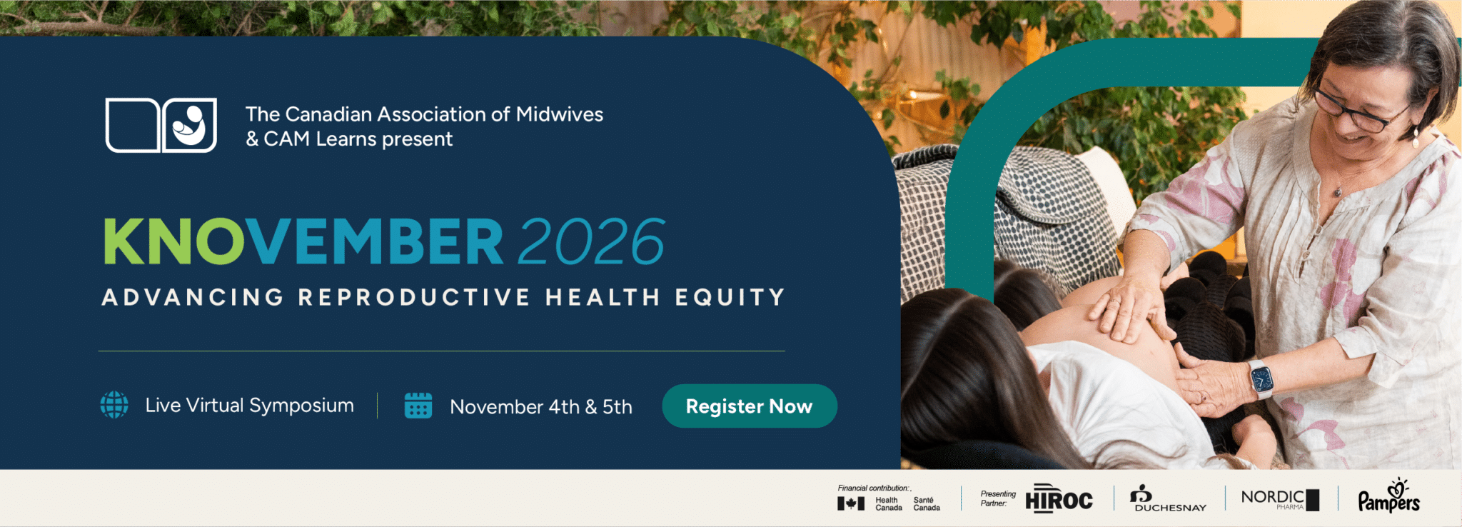 KNOVEMBER 2026: Advancing Reproductive Health Equity. Live Virtual Symposium. November 4th & 5th.